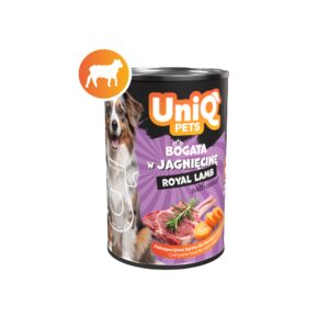 UniQ Pets Royal Lamb konserv koertele 375g
