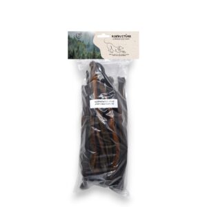 Koerustükk kuivatatud veise saba nahaga 25-35cm koerale 1kg