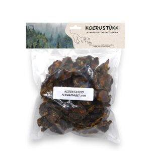 Koerustükk kuivatatud kanamagu koerale 200g