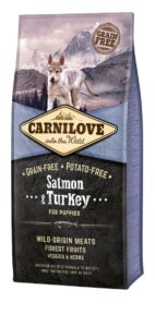 Carnilove Salmon & Turkey for Puppies koeratoit 12 kg