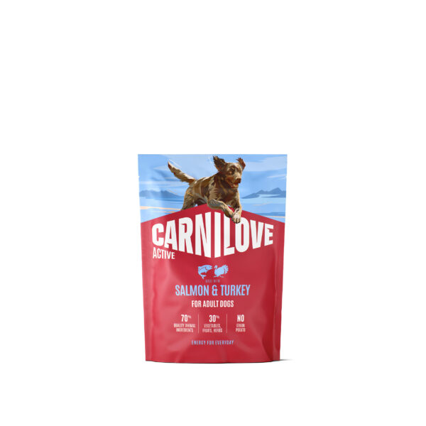 Carnilove Active Salmon & Turkey Adult koeratoit 1,5kg