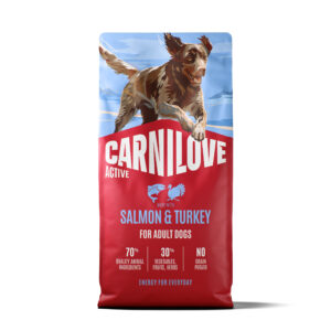 Carnilove Active Salmon & Turkey Puppy koeratoit 12kg