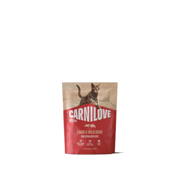 Carnilove Active Lamb & Wild Boar Adult Sterilised kassitoit 0,4kg