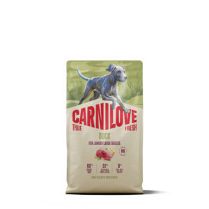 Carnilove True Fresh Duck Junior Large Breed koeratoit 4kg