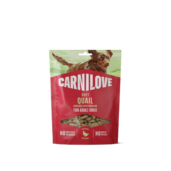 Carnilove Quail with Oregano maiused koerale 200g