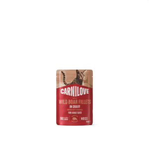 Carnilove Wild Boar Gravy with Chamomile märgtoit kassidele 85g