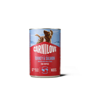Carnilove Turkey & Salmon konserv kutsikatele 400g